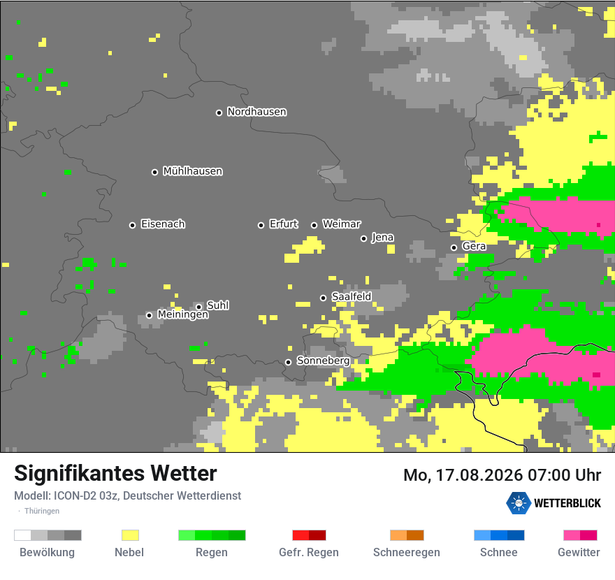Signifikantes Wetter