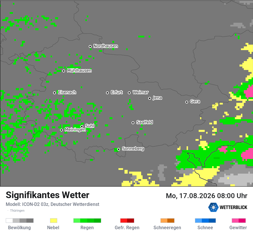 Signifikantes Wetter