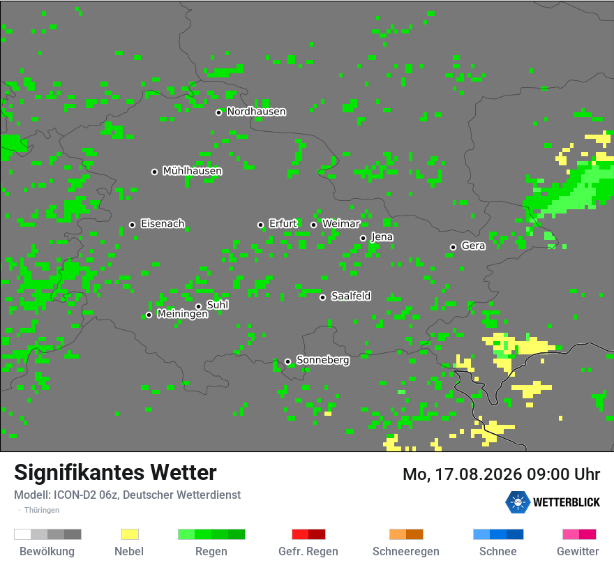 Signifikantes Wetter