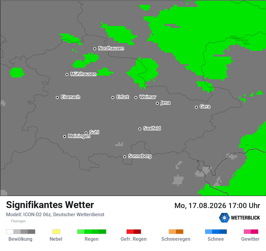 Signifikantes Wetter