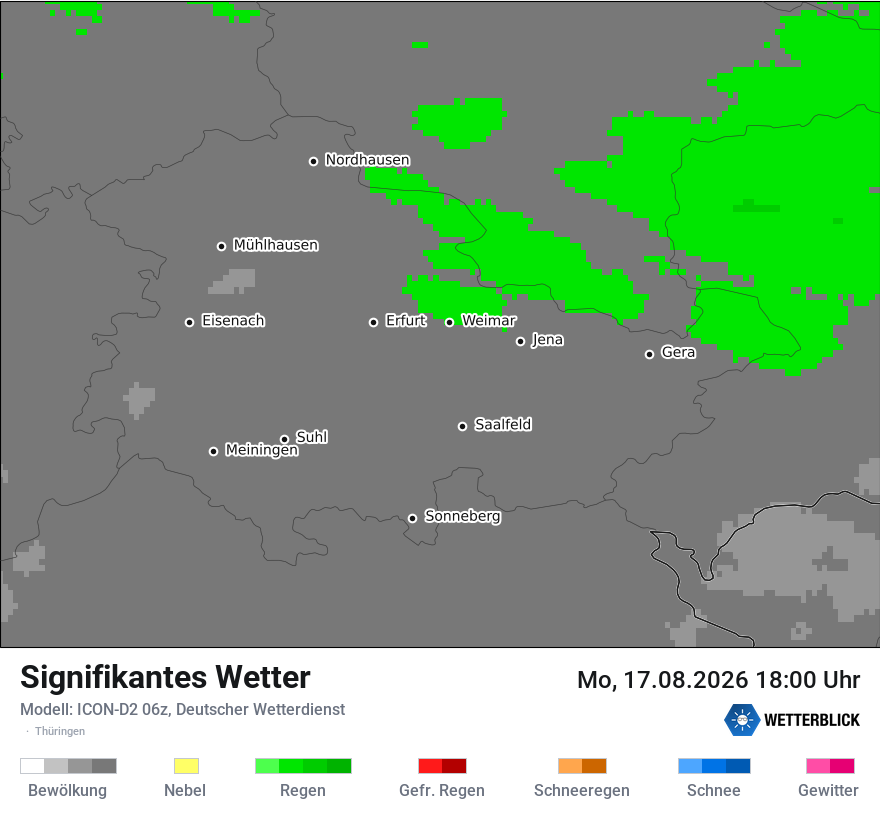 Signifikantes Wetter