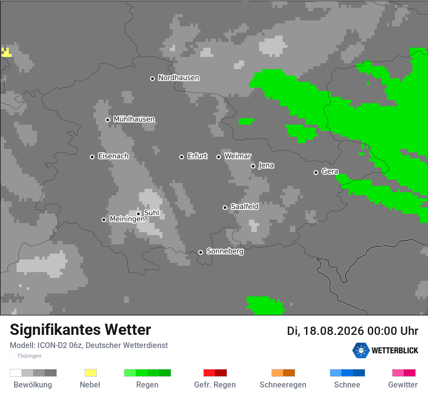 Signifikantes Wetter