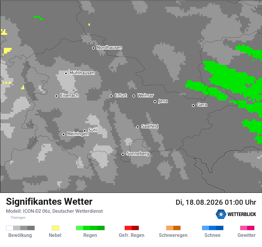 Signifikantes Wetter