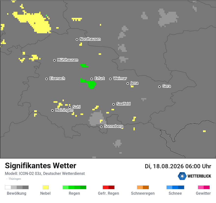 Signifikantes Wetter