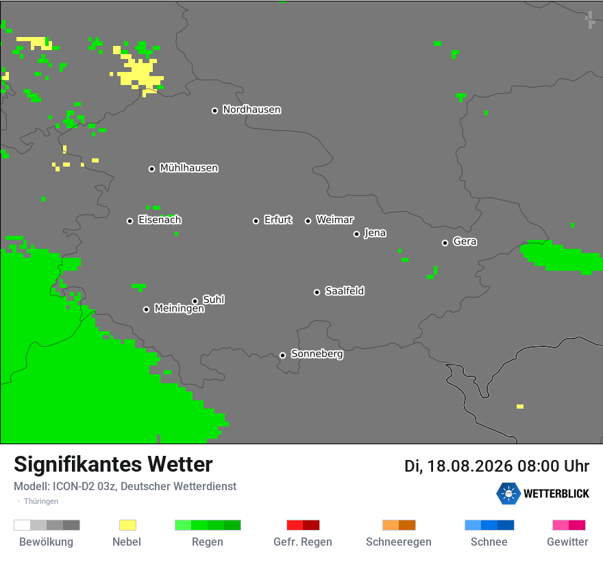 Signifikantes Wetter