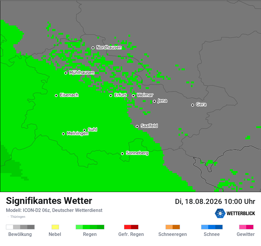 Signifikantes Wetter