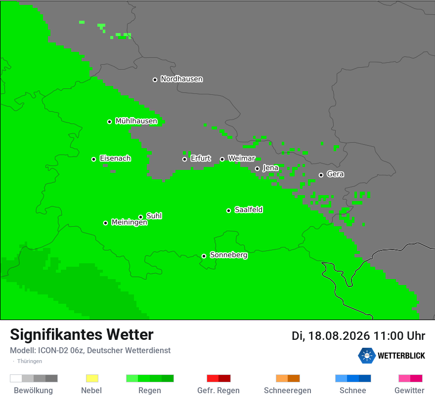 Signifikantes Wetter