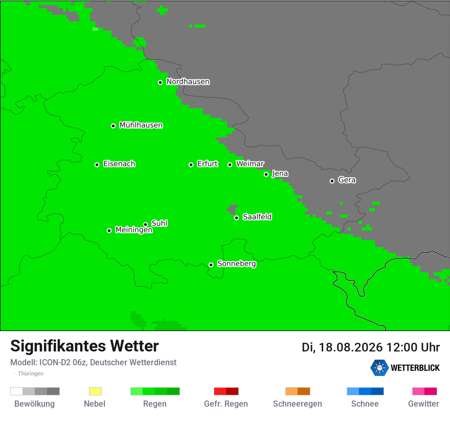 Signifikantes Wetter