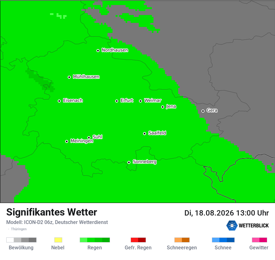Signifikantes Wetter