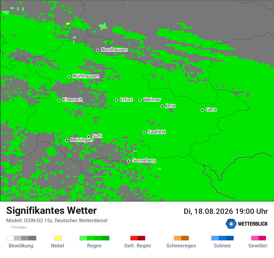 Signifikantes Wetter