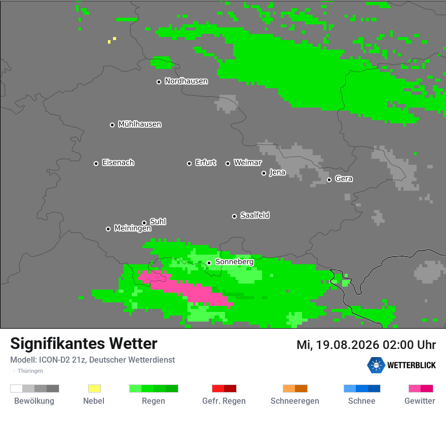 Signifikantes Wetter