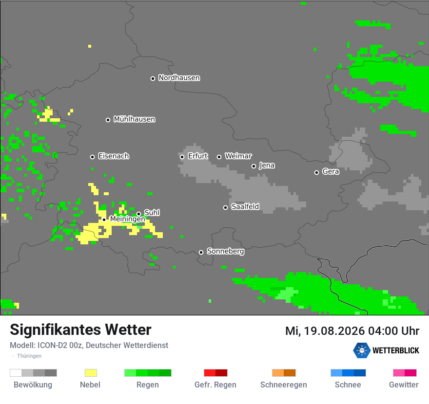 Signifikantes Wetter