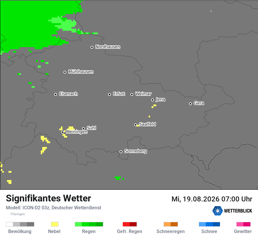 Signifikantes Wetter