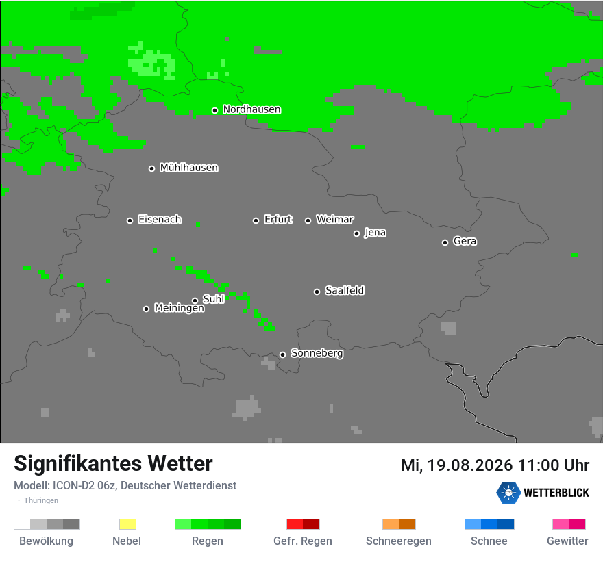 Signifikantes Wetter