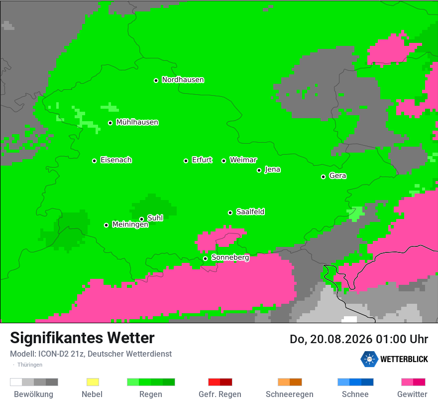 Signifikantes Wetter