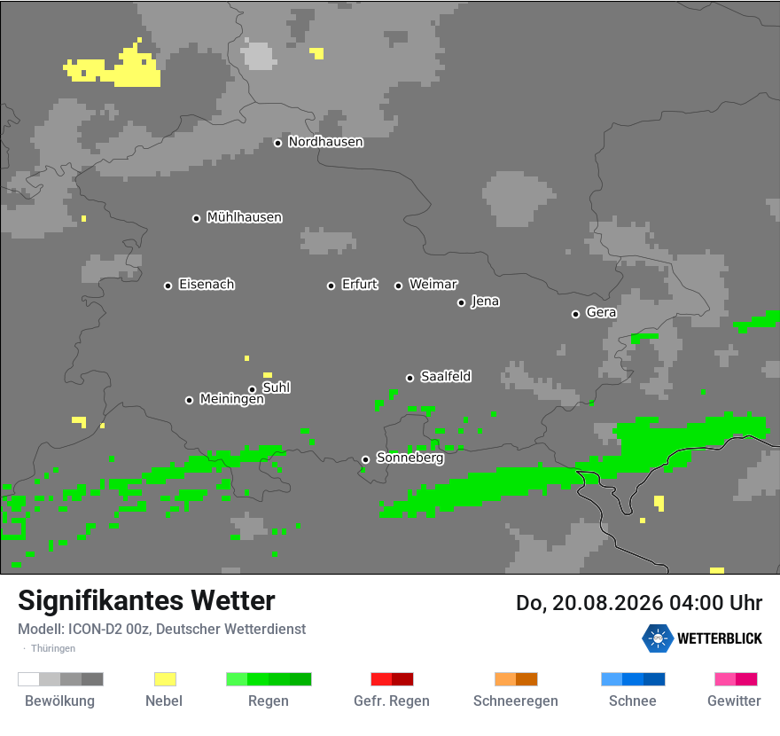 Signifikantes Wetter