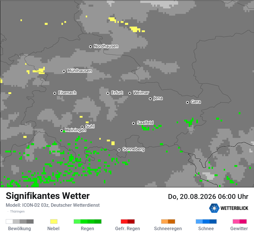 Signifikantes Wetter