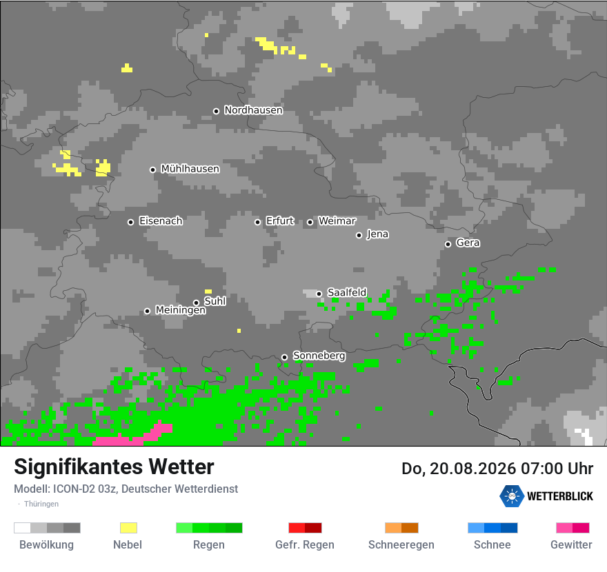 Signifikantes Wetter