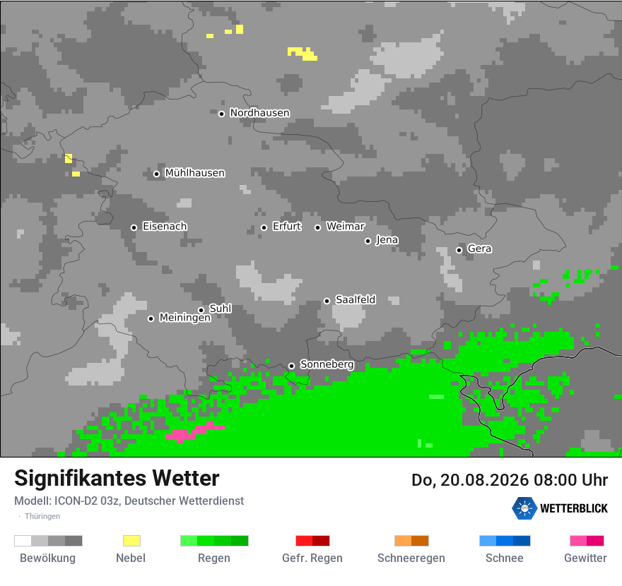 Signifikantes Wetter