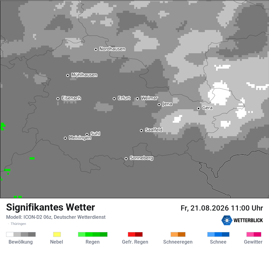 Signifikantes Wetter