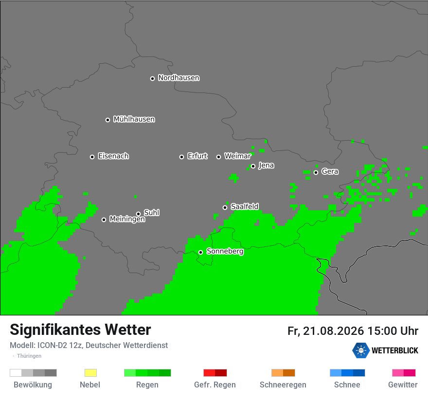 Signifikantes Wetter