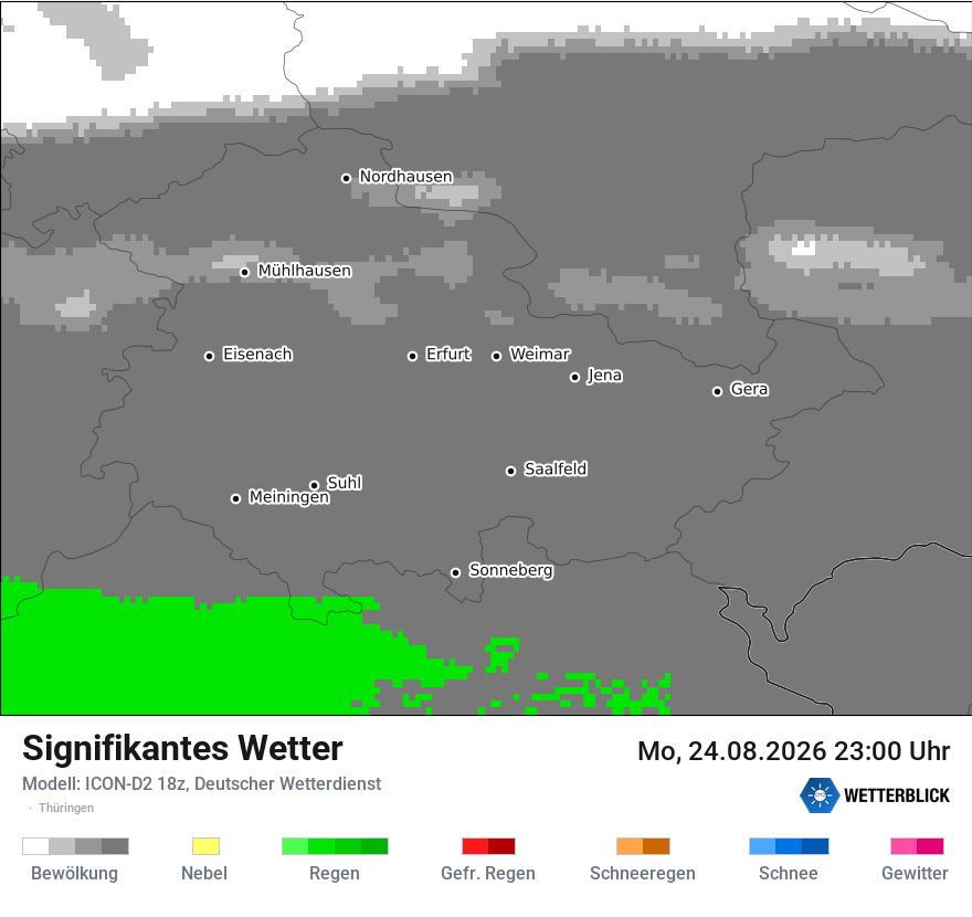 Signifikantes Wetter