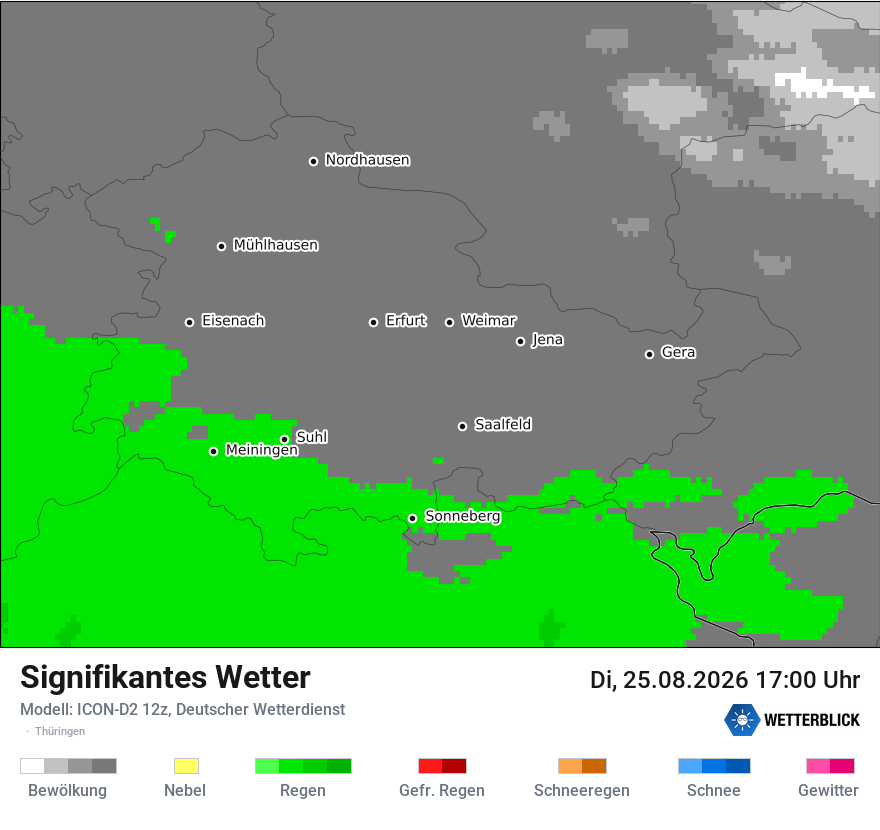 Signifikantes Wetter