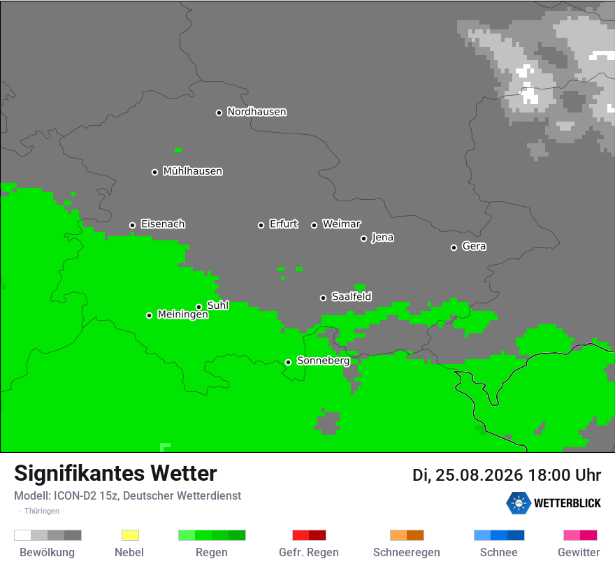 Signifikantes Wetter