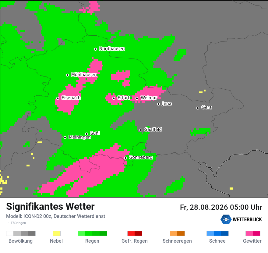 Signifikantes Wetter