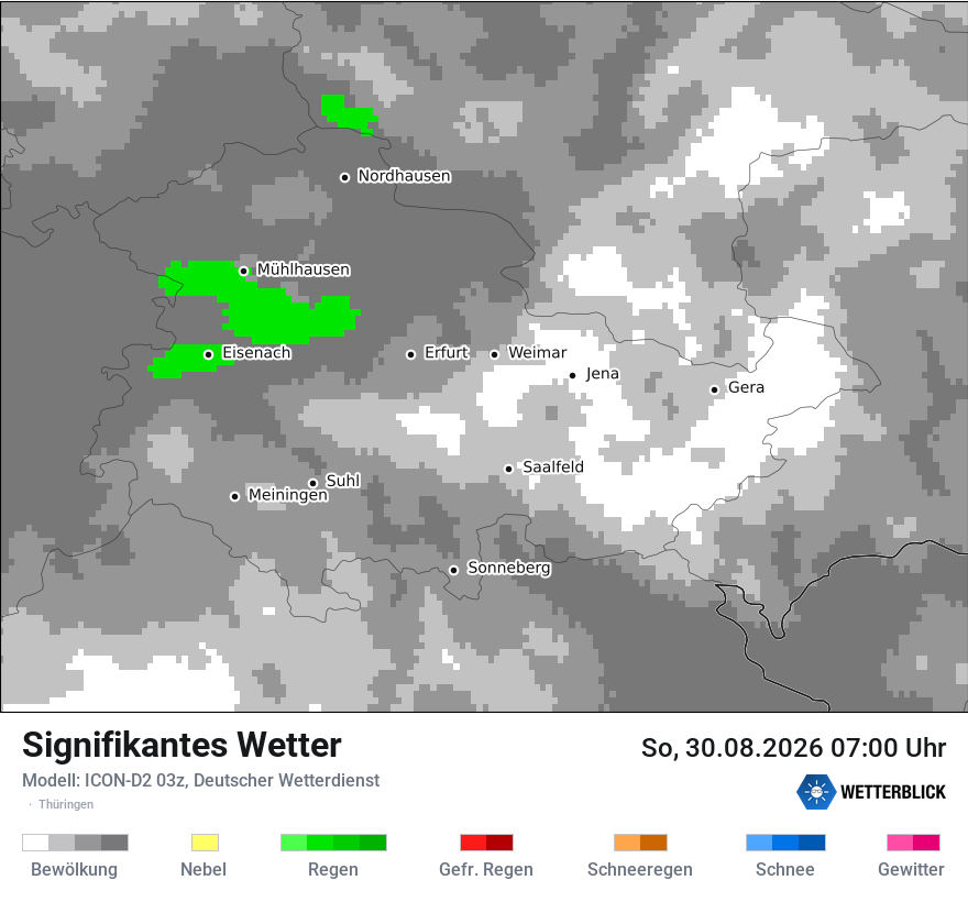 Signifikantes Wetter