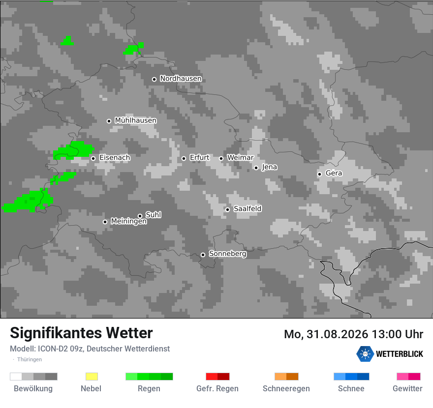 Signifikantes Wetter