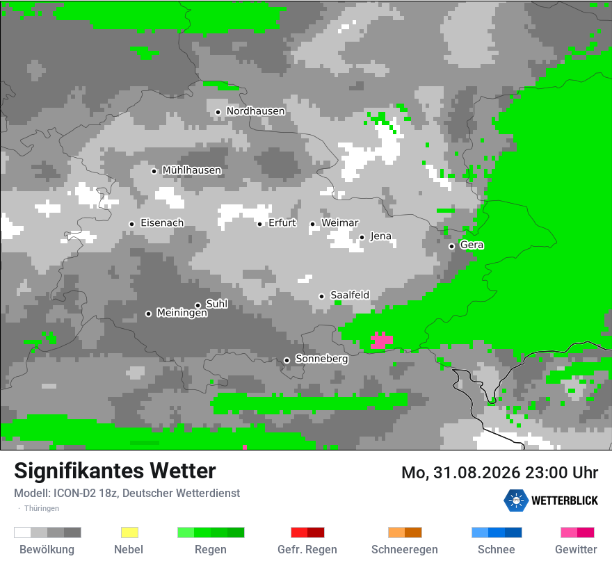 Signifikantes Wetter