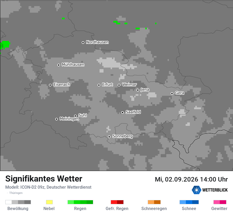 Signifikantes Wetter