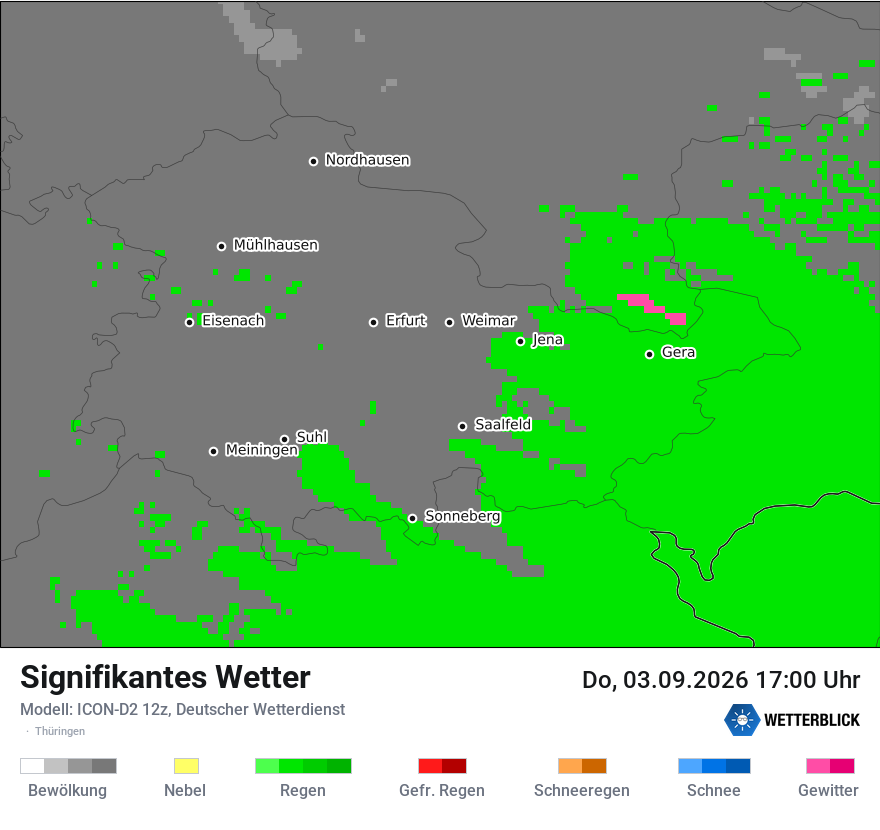 Signifikantes Wetter