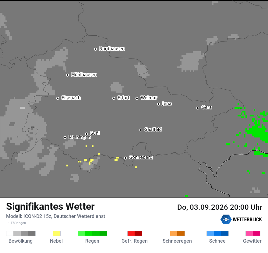 Signifikantes Wetter