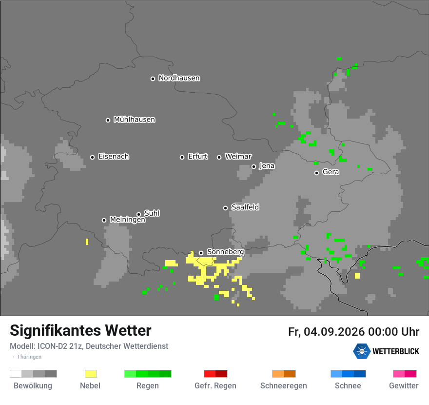 Signifikantes Wetter