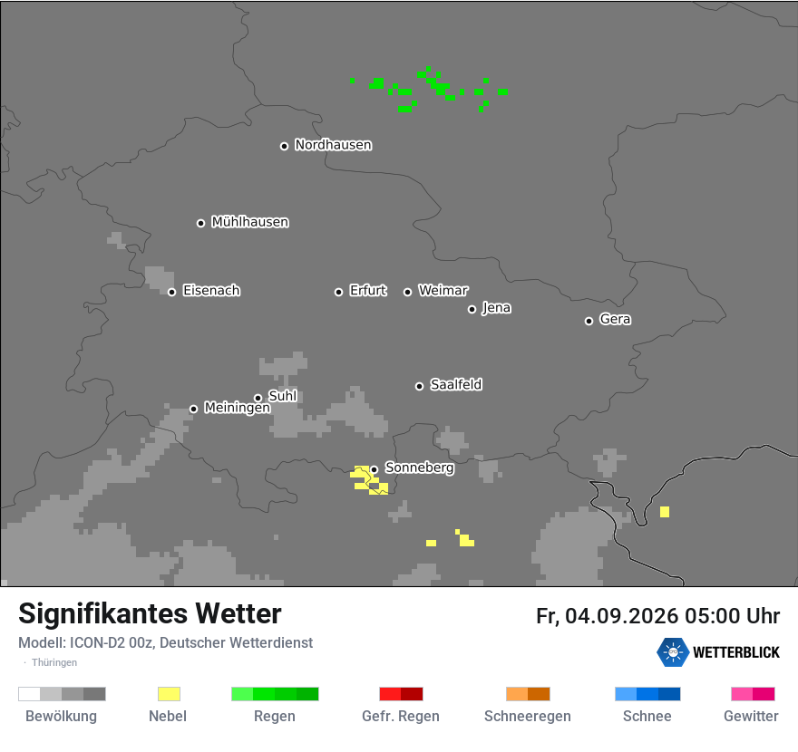 Signifikantes Wetter
