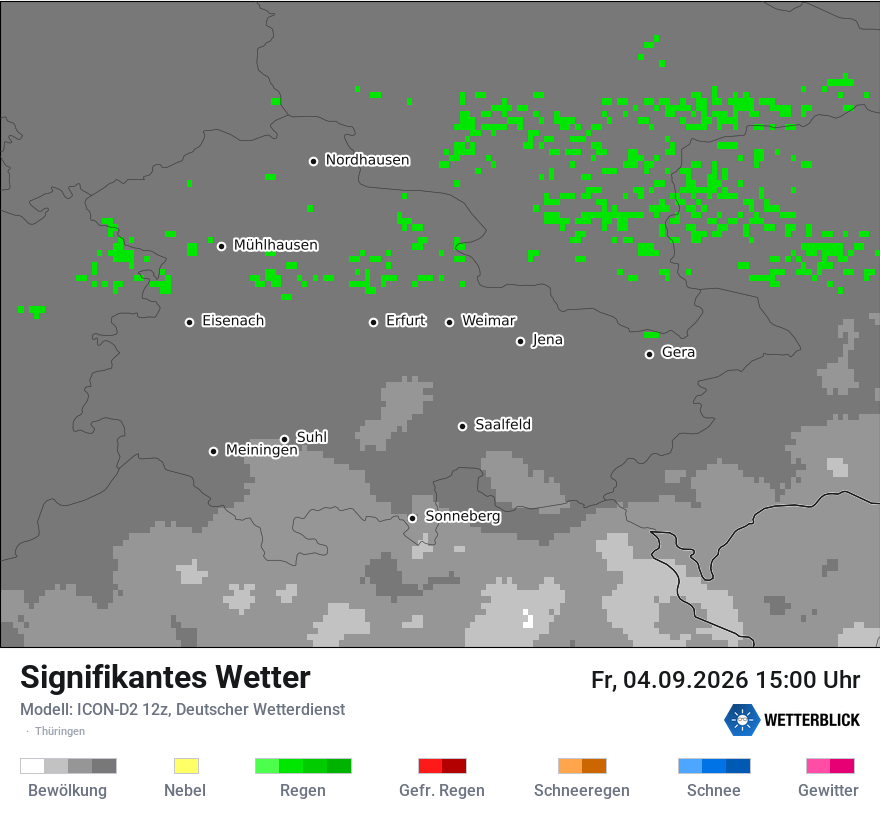 Signifikantes Wetter