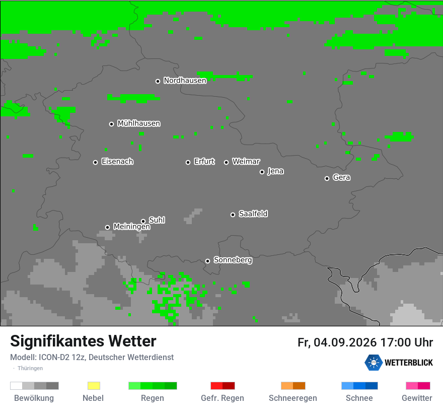 Signifikantes Wetter