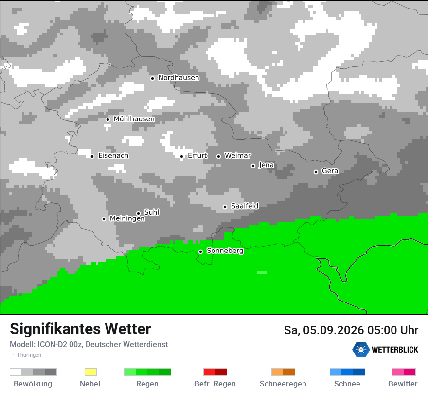 Signifikantes Wetter