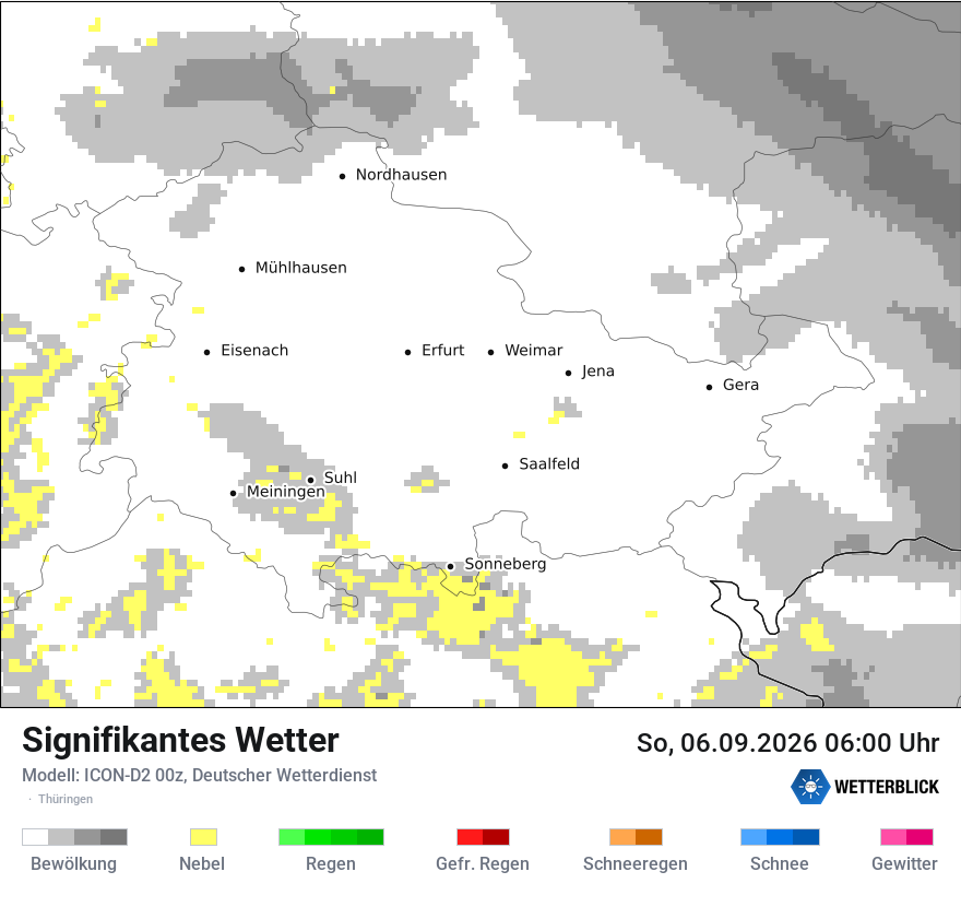 Signifikantes Wetter
