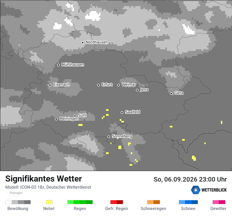 Signifikantes Wetter