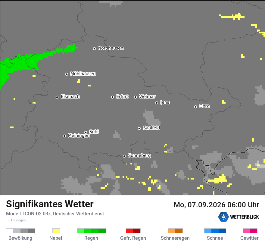 Signifikantes Wetter