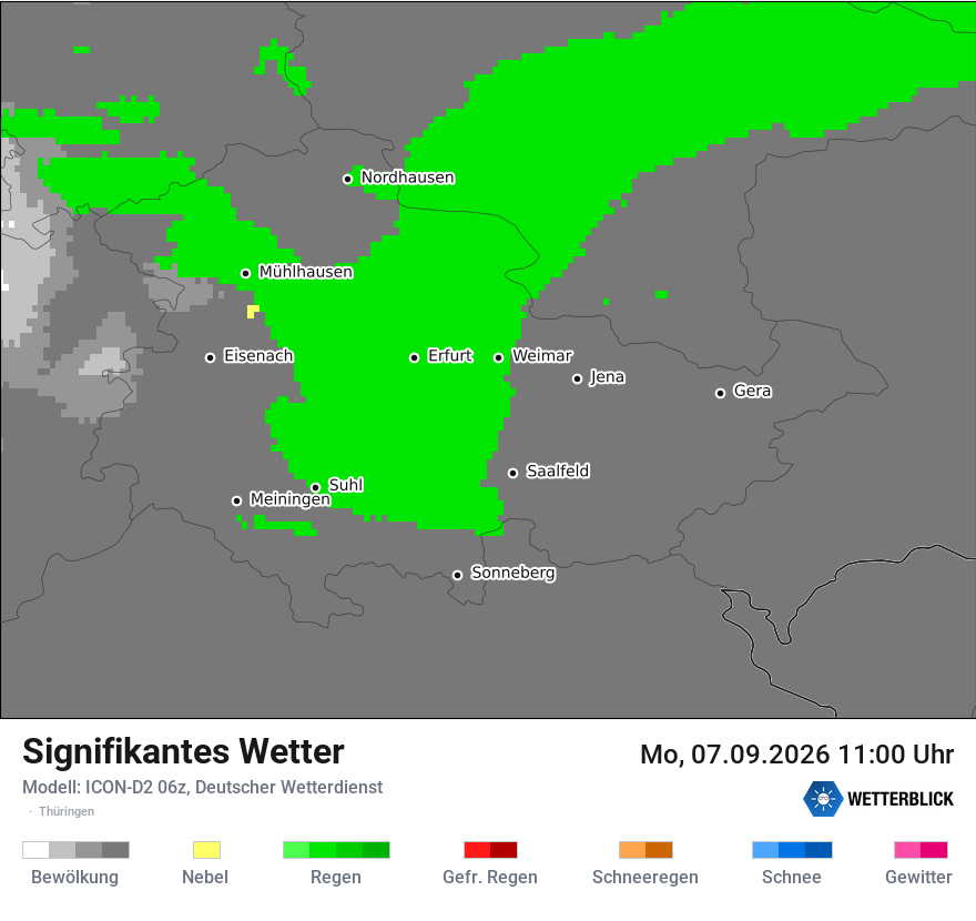 Signifikantes Wetter