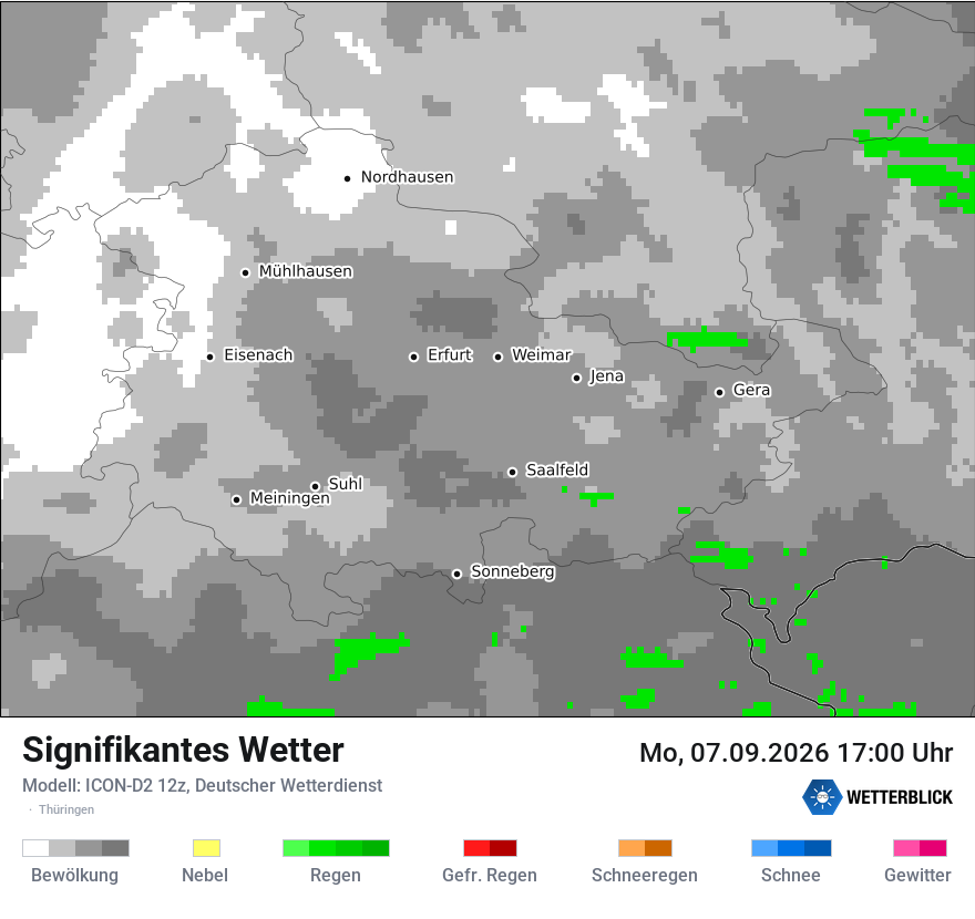 Signifikantes Wetter