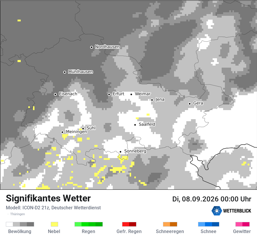 Signifikantes Wetter