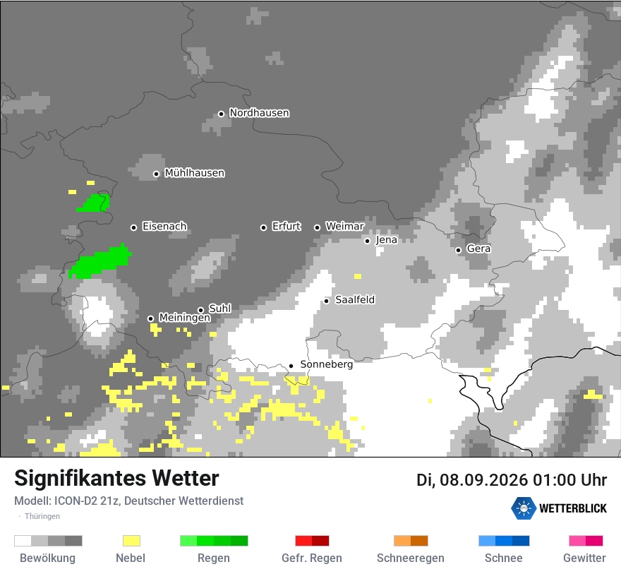 Signifikantes Wetter