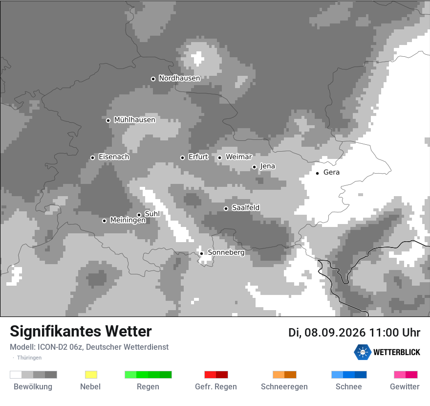 Signifikantes Wetter