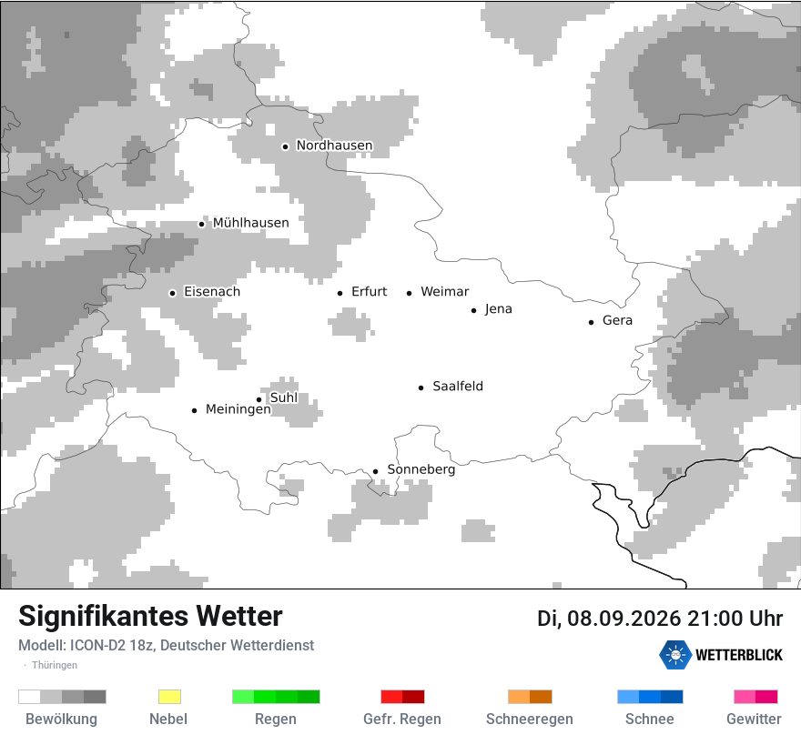 Signifikantes Wetter