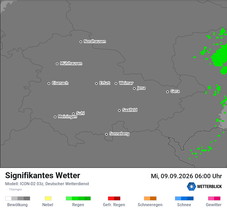Signifikantes Wetter